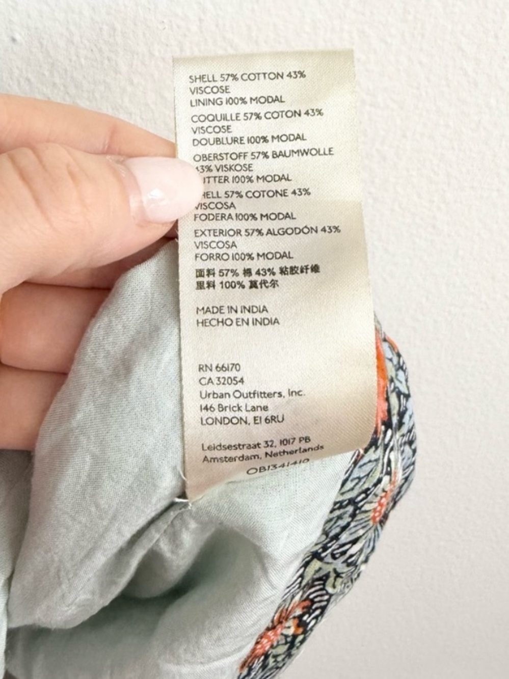 Anthropologie Astrid Floral
Boho Tunic Mini Dress
Patchwork Flutter Sleeve S - Picture 5 of 7